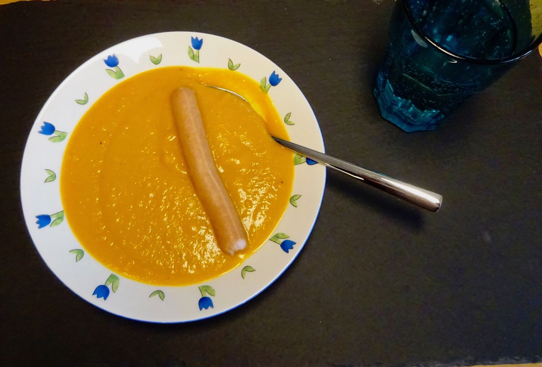 Kürbiscremesuppe